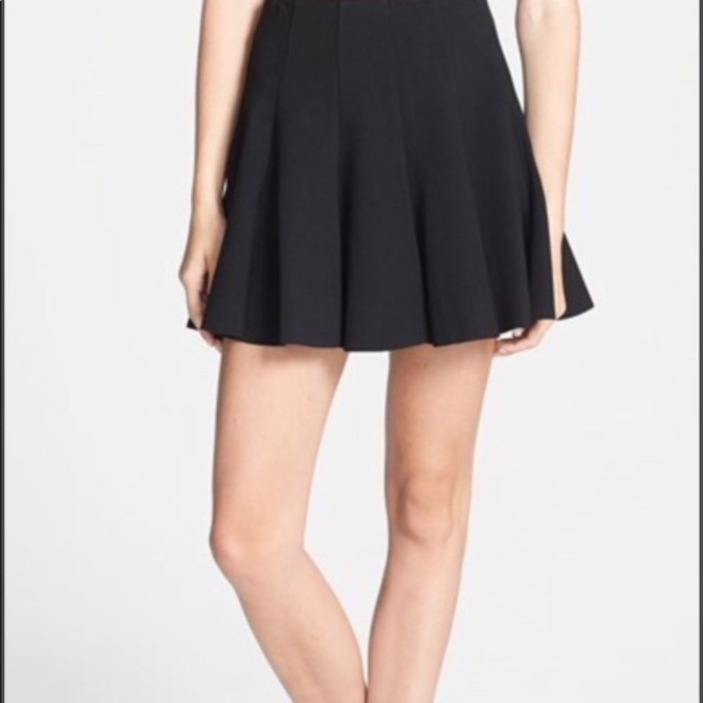 ASTR black skater skirt